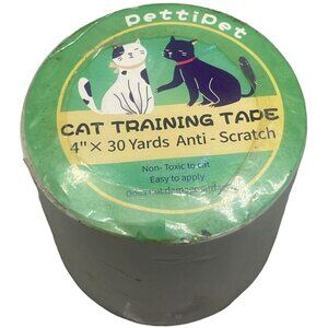 petti pet cat training tape 4" x 30 yards anti-scratch non-toxic to cat NEW